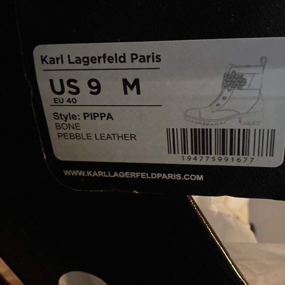 Karl Lagerfeld boots! Beautiful Pippa Boots! - Picture 6 of 7